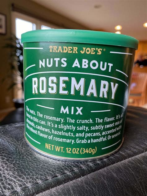trader joe's nuts about rosemary mix
